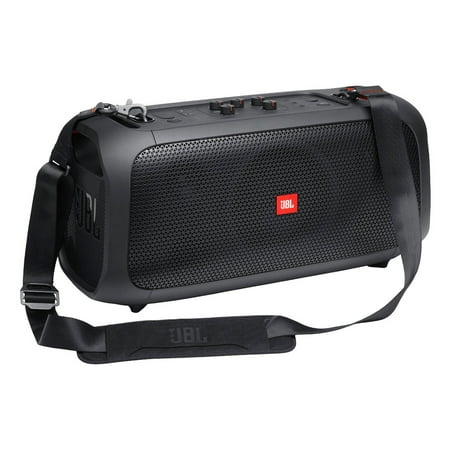 JBL - PartyBox On-The-Go Portable Party Speaker - Black