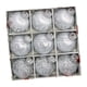 thumbnail image 3 of 9 adornos colgantes de bolas navideñas ligeros con estuche de almacenamiento Macarena Plata, 3 of 8