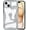 Silver, variant on Cool 3D Snake Cases for iPhone 14/13, Creative Hollow Dissipate Heat Design Soft Electroplated Shockproof Cover for iPhone 14/13 Black
