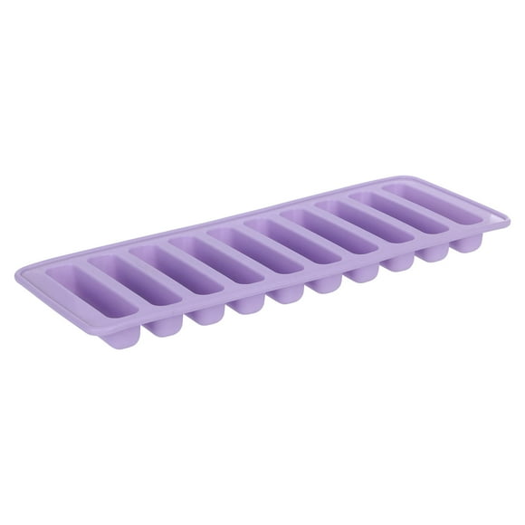 YUEHAO Cake Mould Silicone Narrow Ice Stick Trays with Easy Push And Out Material Narrow Molds Sausage mold (1 pack) A
