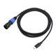 thumbnail image 5 of Cable USB C a XLR macho para teléfono, portátil a XLR macho, conector XLR práctico 300cm, 5 of 9
