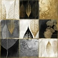thumbnail image 2 of Sophie 6 20x20 White Modern Wood Framed Museum Art Print Titled - Fallen Gold I, 2 of 4