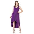 thumbnail image 6 of Womens Sleeveless High Low Dress, 6 of 9