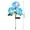 Blue, variant on AZXY Solar Lights for Outside,Solar Lights Outdoor Pathway,Solar Path Lights,Solar Landscape Lights,Decorative Solar Garden Lights Flowers