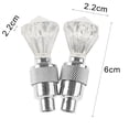 thumbnail image 5 of UDIYO 2Pcs Luminous Tire Valve Caps with LED Flashing Light for Car Bicycle Motorcycle, 5 of 7