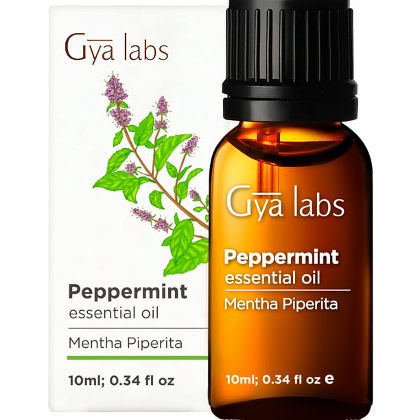 Gya Labs Peppermint Essential Oil for Hair Growth and Muscle Pain Relief - Peppermint  Oil for Sinus, Congestion and Headaches - 100% Pure Therapeutic Grade for  Aromatherapy - 10ml - Walmart.com