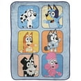 thumbnail image 2 of BBC Bluey & Friends 40x50 Throw Blanket, 2 of 4
