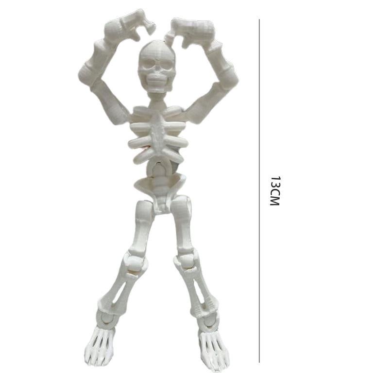 Walbest 3D Printed Multi-Jointed Skeleton Action Figure 13 cm Walbest 3D Printed Multi-Jointed Skeleton Action Figure 13 cm