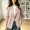 Khaki, variant on IUYRTFE Women's Double-Breasted Casual Blazer – Long Sleeve Notched Lapel Open Front Jacket with Pockets for Office Work and Daily Wear