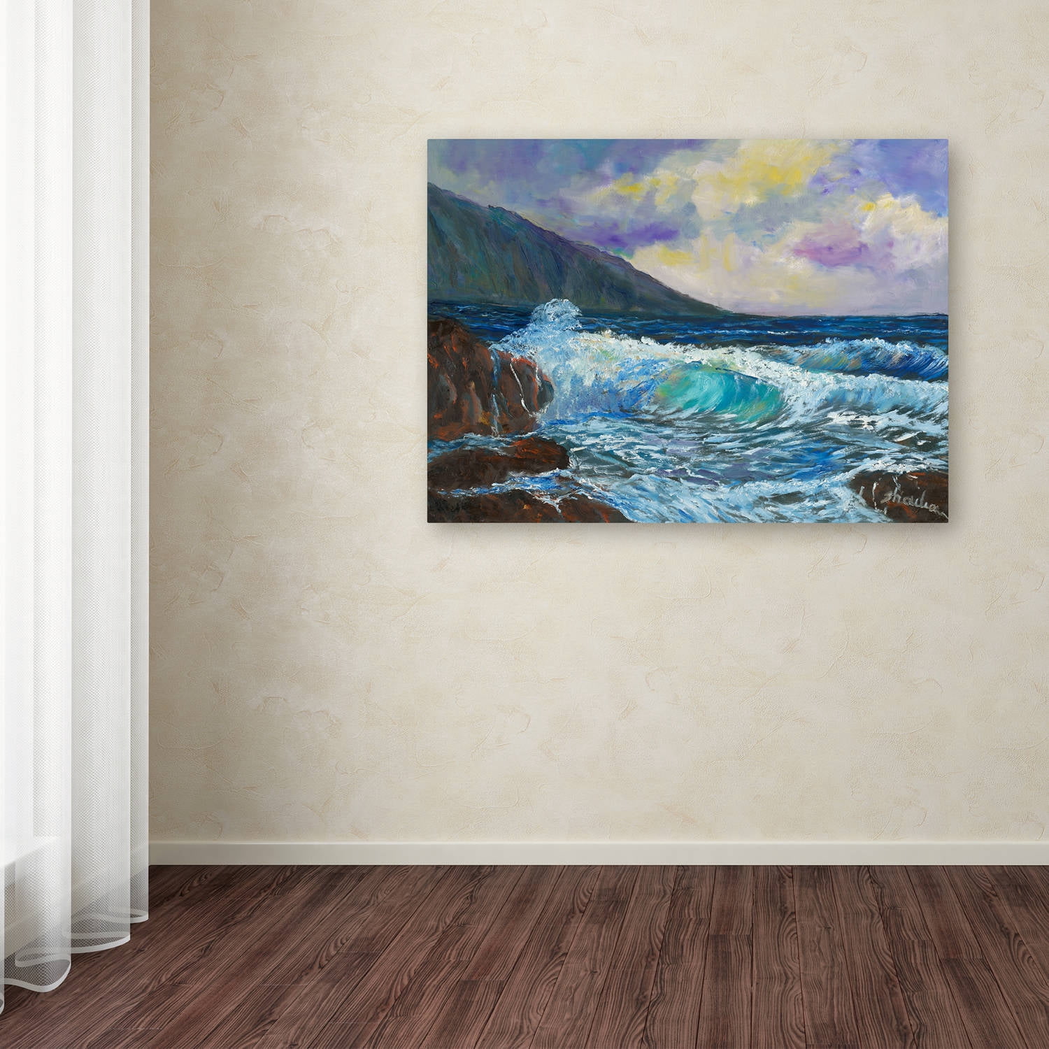 Trademark Fine Art "Maui's Enchanting Seas" Canvas Art by Manor Shadian