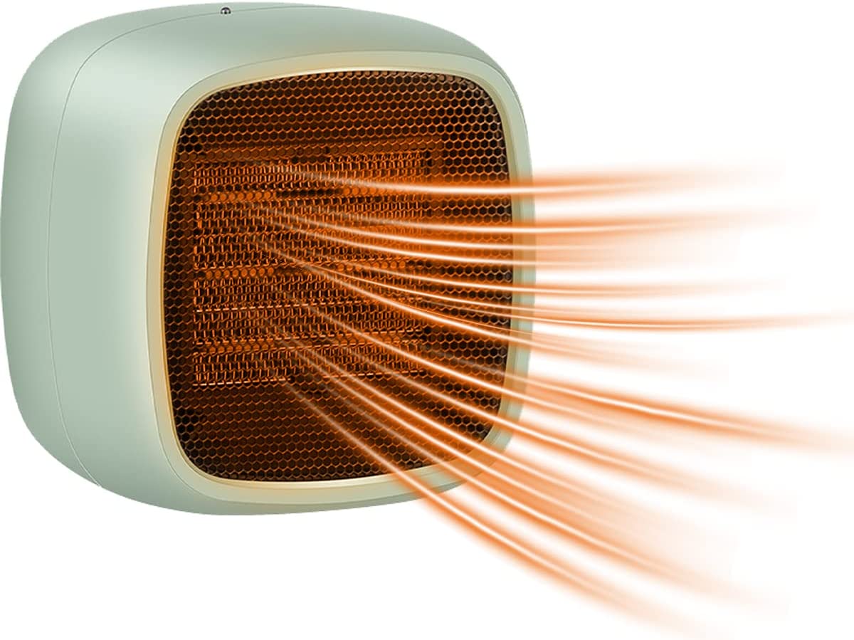 Mini Fan Heater Electric Space Heater Portable Fast Heating Heater Tilt