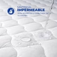 thumbnail image 4 of Protector de Colchón King Size  Spring Air Dry Tech Impermeable y Fresco, 4 of 5