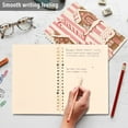 thumbnail image 4 of FORMRS 1-Subject Spiral Notebook 8" x 5" College Ruled 60 Refillable Sheet A5 Hard Cover, 2 Pack, Pink Candy House, 4 of 7