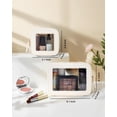thumbnail image 3 of Set de bolsas de maquillaje FFPaw Travel Clear con cremallera impermeable, 3 of 8