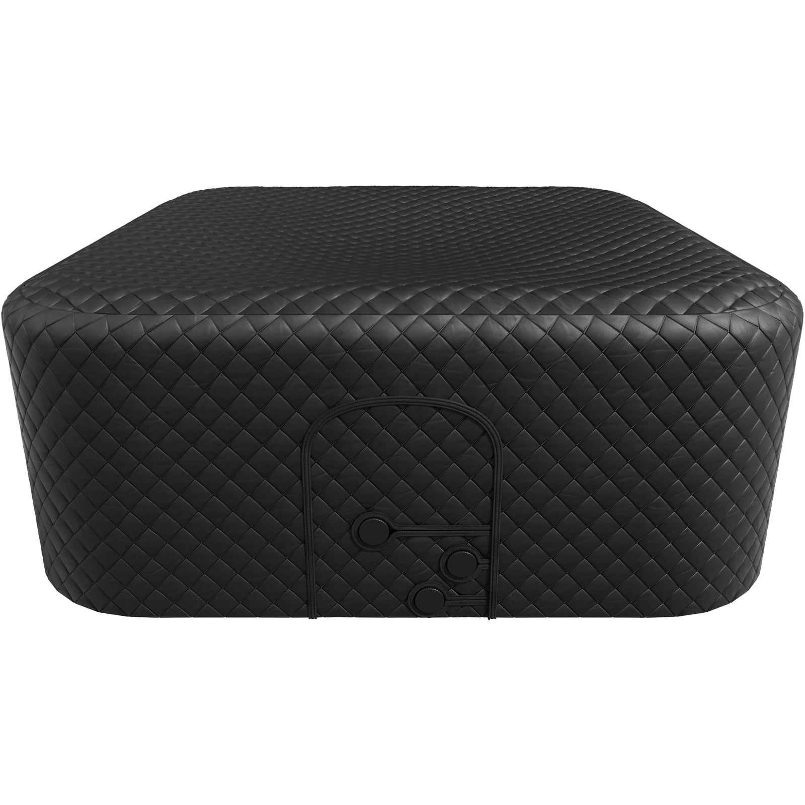 Outdoor Inflatable Hot Tub for 4-6 Person Square Thickened Insulation Cover(NOT Include Tub), Energy Efficient Hot Tub Insulated Thermal Cover Full Coverage for Keep Warm Extra Insulation Dustproof