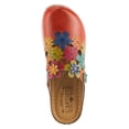 thumbnail image 3 of L’Artiste AUGI Hand-Painted Floral Leather Clog Wedge, 3 of 7