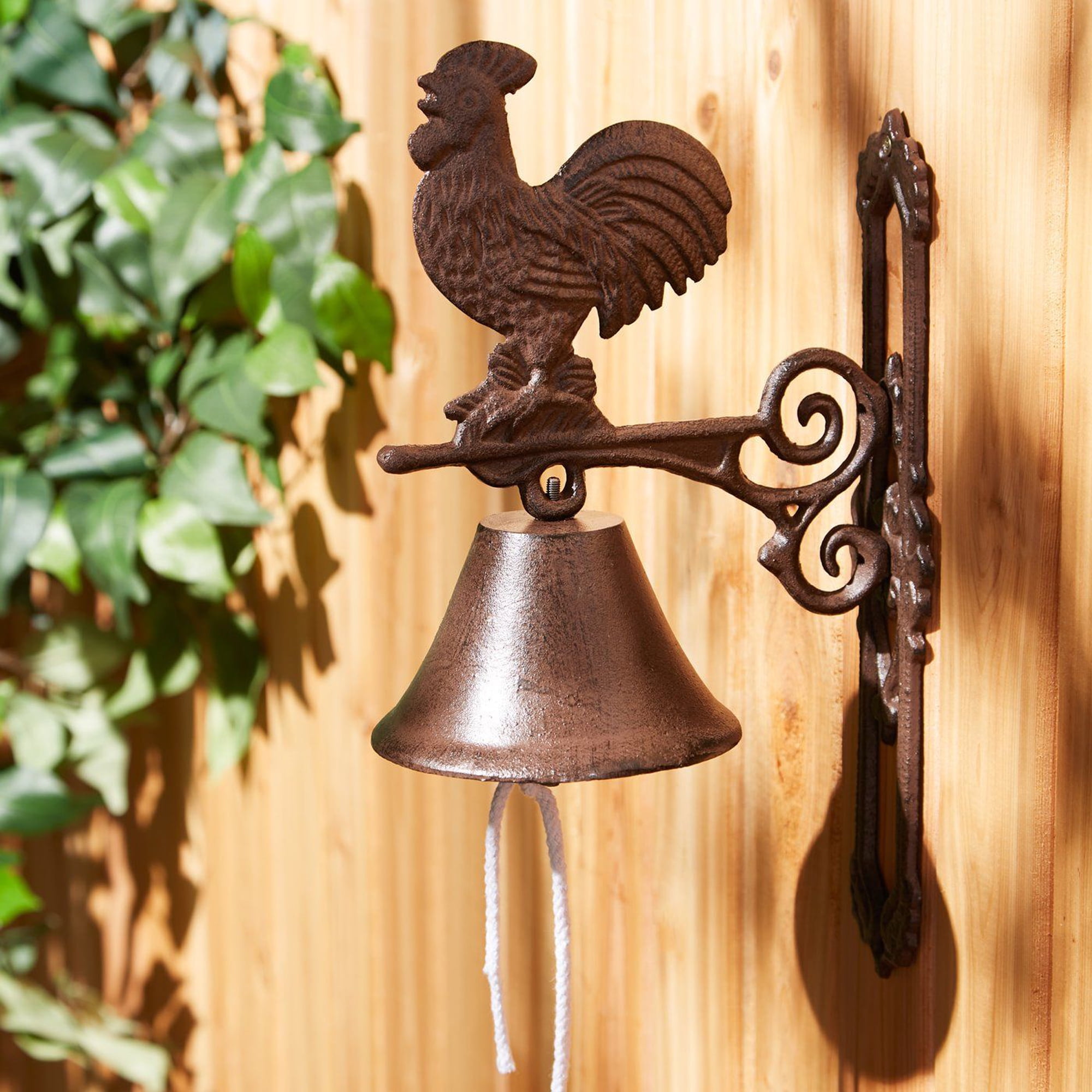 Cloche Décorative, Cloche Murale En Fonte, Sonnette À Main Rétro Oiseau