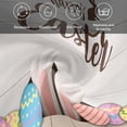thumbnail image 6 of Happy Easter Cloth Napkins, Colorful Spring Eggs Beige Wooden Washable and Reusable Dinner Napkins Set of 6, Table Napkin for Kitchen Party Birthday Wedding Hotel Housewarming 20"x20", 6 of 9