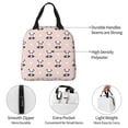 thumbnail image 3 of KLL Cute Panda Print Insulated Lunch Bag Women, Reusable Cute Tote Lunch Box for Adult & Men, Leakproof Cooler Lunch Bags for Work Office Travel Picnic, 3 of 5