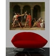 thumbnail image 2 of David "The Oath of Horatii" (1784) Glossy Poster, 2 of 2