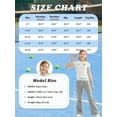 thumbnail image 7 of Rolanko Girls Flare Wide Leg Sweatpants Elastic Waist Bell Bottoms Pants for Kids Sweats with Pockets 5-12Y, 7 of 7