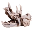thumbnail image 1 of ZOUSSIQI Resin Dinosaur Triceratops Skull Model Simulated Skeleton Home Office Display Decorative Craft JU316-136921, 1 of 13