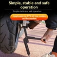 thumbnail image 4 of Pata de Cabra para Motocicleta, Soporte para Ruedas, Soporte Lateral, Reparación y Mantenimiento, Herramienta de Soporte de Estacionamiento, Dobles Plegables, 4 of 6