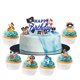 thumbnail image 1 of Pack de 27 adornos para tartas piratas, adornos para tartas con temática pirata, adornos para muffins piratas, adornos para tartas piratas, adornos para tartas para cumpleaños de niño, adornos para, 1 of 7