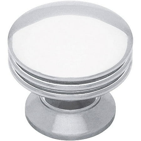 DISCONTINUED Liberty Hardware Polished Chrome 30mm Solid Brass Knob, PN0830-PC-C