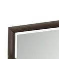 thumbnail image 3 of Wooden Rectangular Wall Mirror with Mounting Hardware Brown - Saltoro Sherpi, 3 of 6