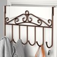 thumbnail image 4 of Over the Door Hooks,Wall Hooks,No Need To Punch Holes Wall Hanging Coat Rack Gods The Door Hangers Wall Hanging Sub Strong Non Marking Clothes Cap Coat Hooks, 4 of 7