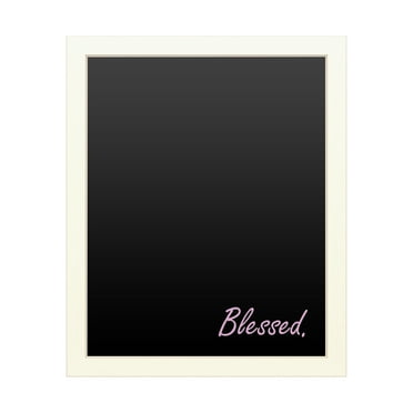 Trademark Fine Art 'Blessed Script Pink' Chalkboard by ABC