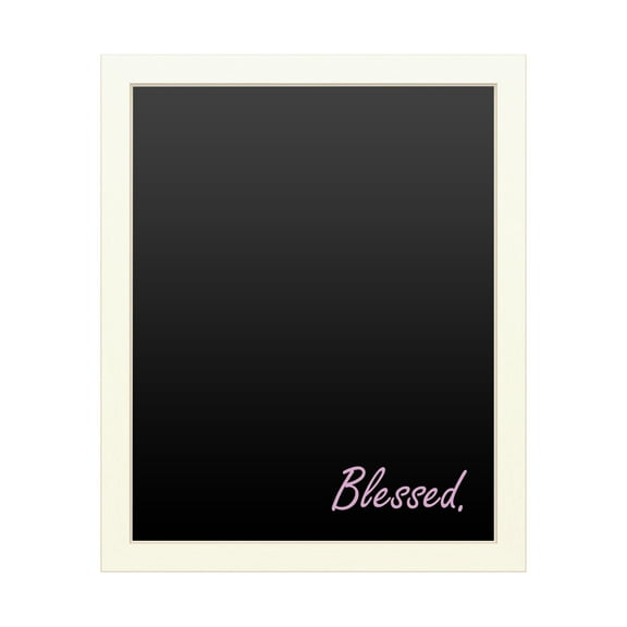 Trademark Fine Art 'Blessed Script Pink' Chalkboard by ABC