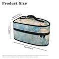 thumbnail image 6 of HELLHERO Blue Butterfly Blossom Light Clothes Iron Storage Case Polyester Easy to Carry Handheld Ideal for Travel or Storage, Case Only, 6 of 6