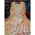 thumbnail image 2 of Aizza Trends Women's Cotton Febric Kurti Afghani Pant With Dupatta Set Size XL, 2 of 2