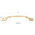 thumbnail image 4 of GlideRite 5-1/16 in. (128mm) Center-Center Twisted Cabinet Bar Pull, Champagne Gold - 4841-128-CHPG, 1 Pack, 4 of 4