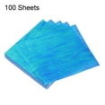 thumbnail image 3 of Uxcell 100 Sheet Glitter Origami Paper 4x4 Inch Shiny Sparkly Square Folding Paper 10x10cm Iridescent Paper for DIY Art, Craft Decor, Dark Blue, 3 of 6