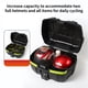 thumbnail image 5 of Case Superior De Motocicleta, Caja De Cola De Tour De Troncos De Motocicleta Impermeable 52L Con Placa Base Del Soporte Para Almacenar Casco, 5 of 7