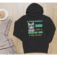 thumbnail image 5 of American Shorthair Dad Like a Regular Dad Only Cooler Happy Father's Day Hoodie Unisex Merch Hoodies Cat Lover Kitten Owner Gifts - 02007, 5 of 6