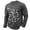 Grey, variant on Bibifish Mens Tshirts Funny Print Long Sleeve Crew Neck Casual Daily Home Wear Graphic Tshirts Outdoor Party Wear Novelty Graphic Tees