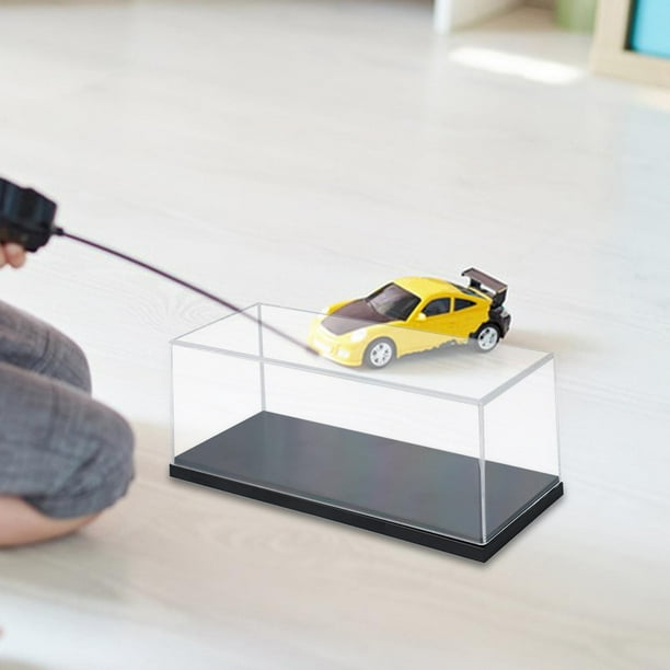 Vitrina para coches a escala,Vitrina acrílica para coches y vehículos a escala 1/32,Organizador de vitrinas para figuras de coches a escala y modelos de metal fundido,Estuche organizador para
