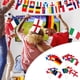 thumbnail image 2 of Copa 2025 Naciones Bandera Doble De Tela Decorada Para Agitar Con La Mano Portátil Y Dedicada Para Animar A Los Aficionados, 2 of 8