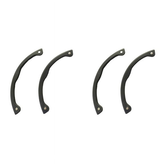 Protection Snowboard Fit for All Size Mono-Board Skiing Board Protective Case Snowboard Tips,4Pcs,4 * Skiing Board,Black