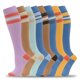 thumbnail image 1 of Calcetines de compresión fenglaoda, 8 pares, 20-30 mm Hg, para hombres y mujeres, 1 of 1