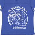 thumbnail image 4 of Inktastic Summer Vacation Mode Melbourne Beach Florida Boys or Girls Toddler T-Shirt, 4 of 5