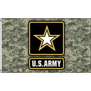 Camo U.S. Army Flag with Gold Star 3x5 ft Digital Camouflage One Strong US NEW
