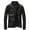 Black, variant on Men's Stand Collar PU Leather Biker Jacket Zipper Front Motorcycle Coat Slim Fit Long Sleeve Outerwear Black Faux Leather Casual Wear Ribbed Detail Streetwear M-3XL
