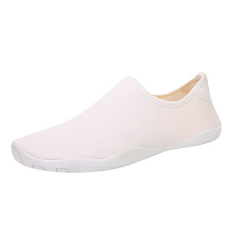

GNEIKDEING Outdoor ming Shoes Lovers River Tracing Shoes Non Slip Quick Drying Wading Shoes Women s casual shoes White 37 Gift on Clearance