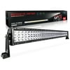 MICTUNING 42" 240w Combo LED Light Bar 15000lm 6000K Crystal White Waterproof for SUV Jeep ATV