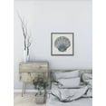 thumbnail image 4 of Parvez Taj Pretty Gray Shell Framed Wall Art, 4 of 6